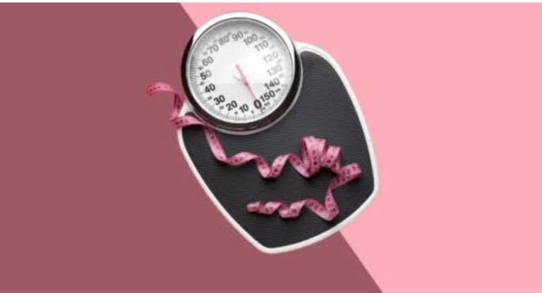 Can diarrhea make you lose weight? Illustration showing dehydration, digestive system, and temporary weight loss with health warning.